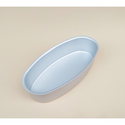 Khuôn oval làm bánh mì hoa cúc, bánh bông lan bằng nhôm nguyên khối