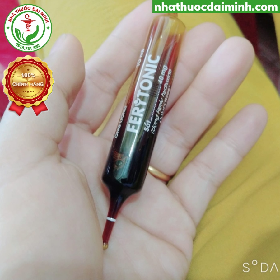 Sắt Nước Feritonic Traphaco Hộp 20 Ống