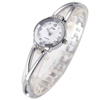 Đồng hồ nữ JW B036 dây kim loại bạc