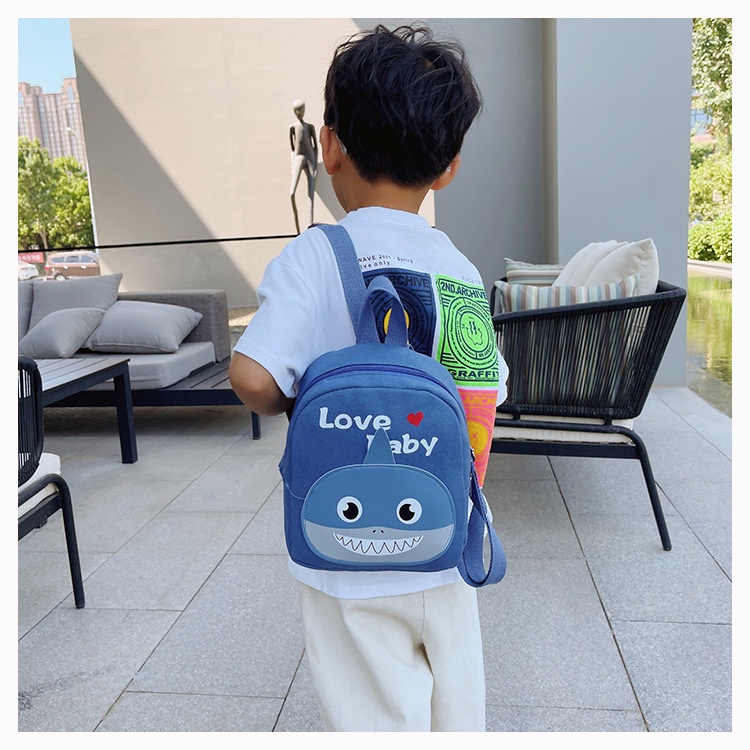 Balo cho bé mầm non đi nhà trẻ  balo trẻ em mẫu giáo Baby Shark VAFOFA - KGB001