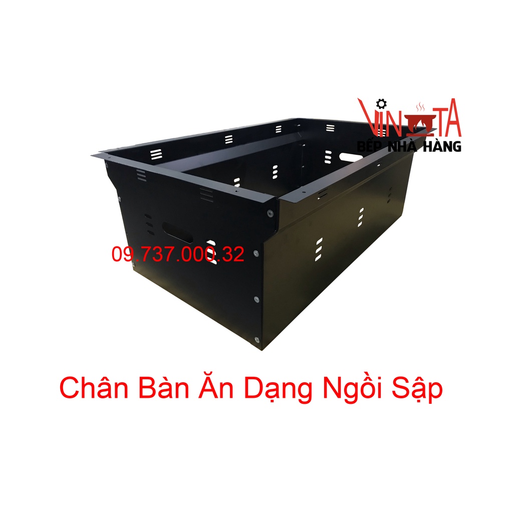 Chân bàn ngồi bệt, ngồi sập dùng ăn lẩu nướng, chân bàn thấp kiểu nhật bản, hàn quốc