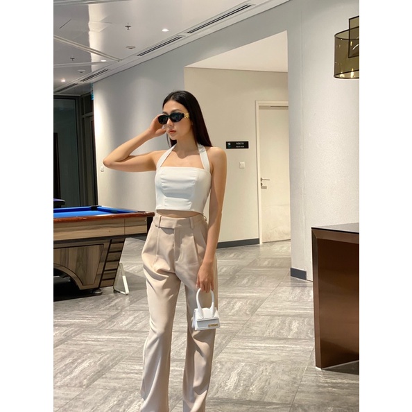 Áo ống cột cổ