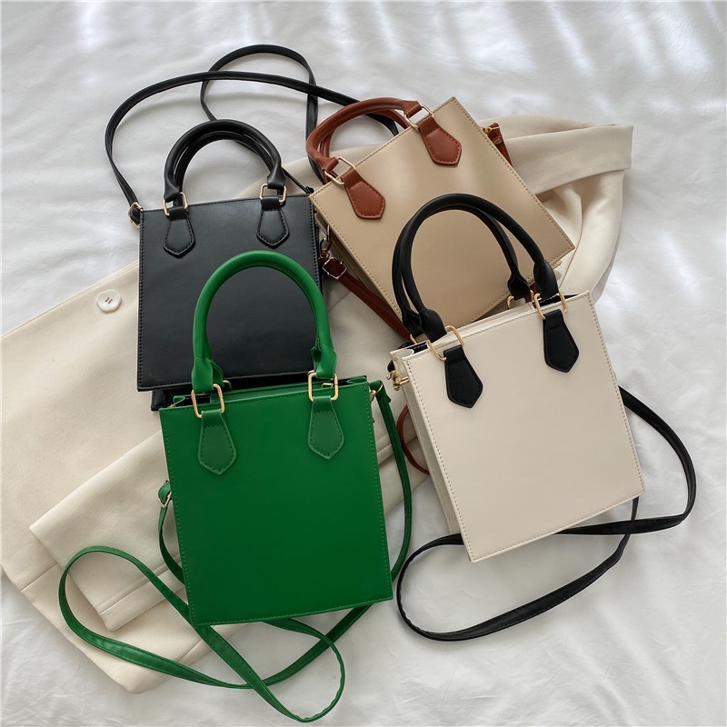 Túi Đeo Chéo Hình Vuông Nhỏ Phong Cách Nước Ngoài Thời Trang Mùa Hè 2022 Dành Cho Nữ