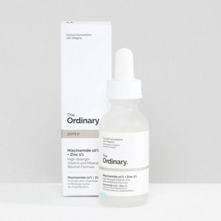 Serum The Ordinary Niacinamide 10% + Zinc 1% Giúp Cân Bằng Bã Nhờn Làm Sáng Da Thu Nhỏ Lỗ Chân Lông 30ml