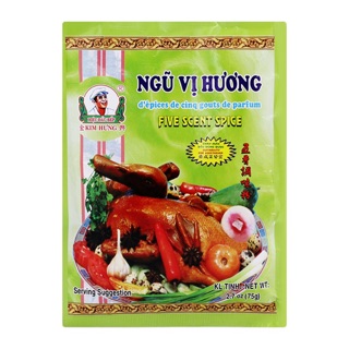 Combo 10 gói Bột gia vị ngũ vị hương Kim Hưng 75g