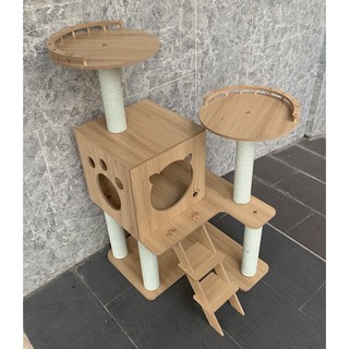Nhà cây cho mèo mẫu 02 - Cat tree (Có sẵn)
