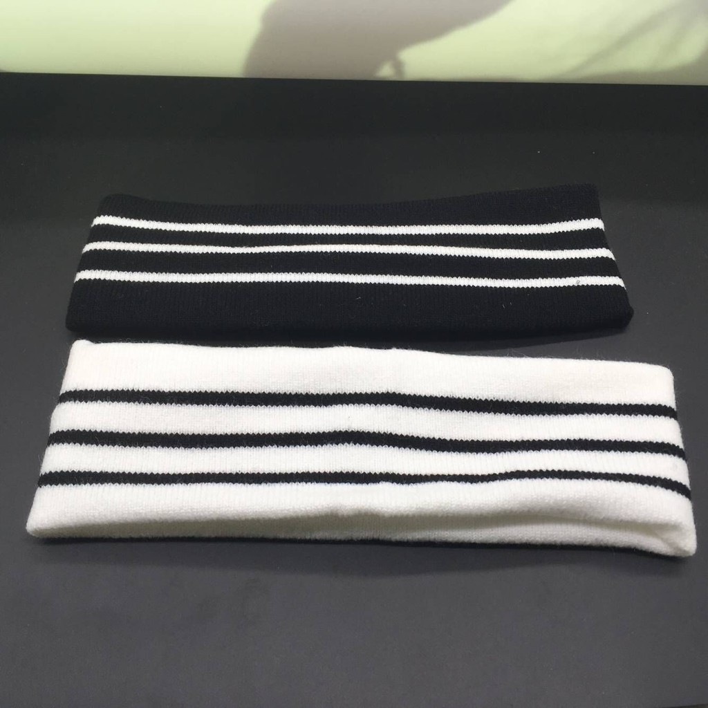 Băng đô Headband BTS sọc ngang - ẢNH THẬT