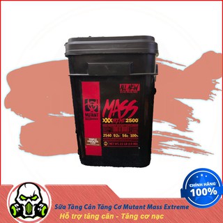 [Mã 229FMCGSALE giảm 8% đơn 500K] Sữa Tăng Cân Tăng Cơ Nhanh Cho Người Tập Thể Hình Mutant Mass Xtreme 22lbs (10kg)