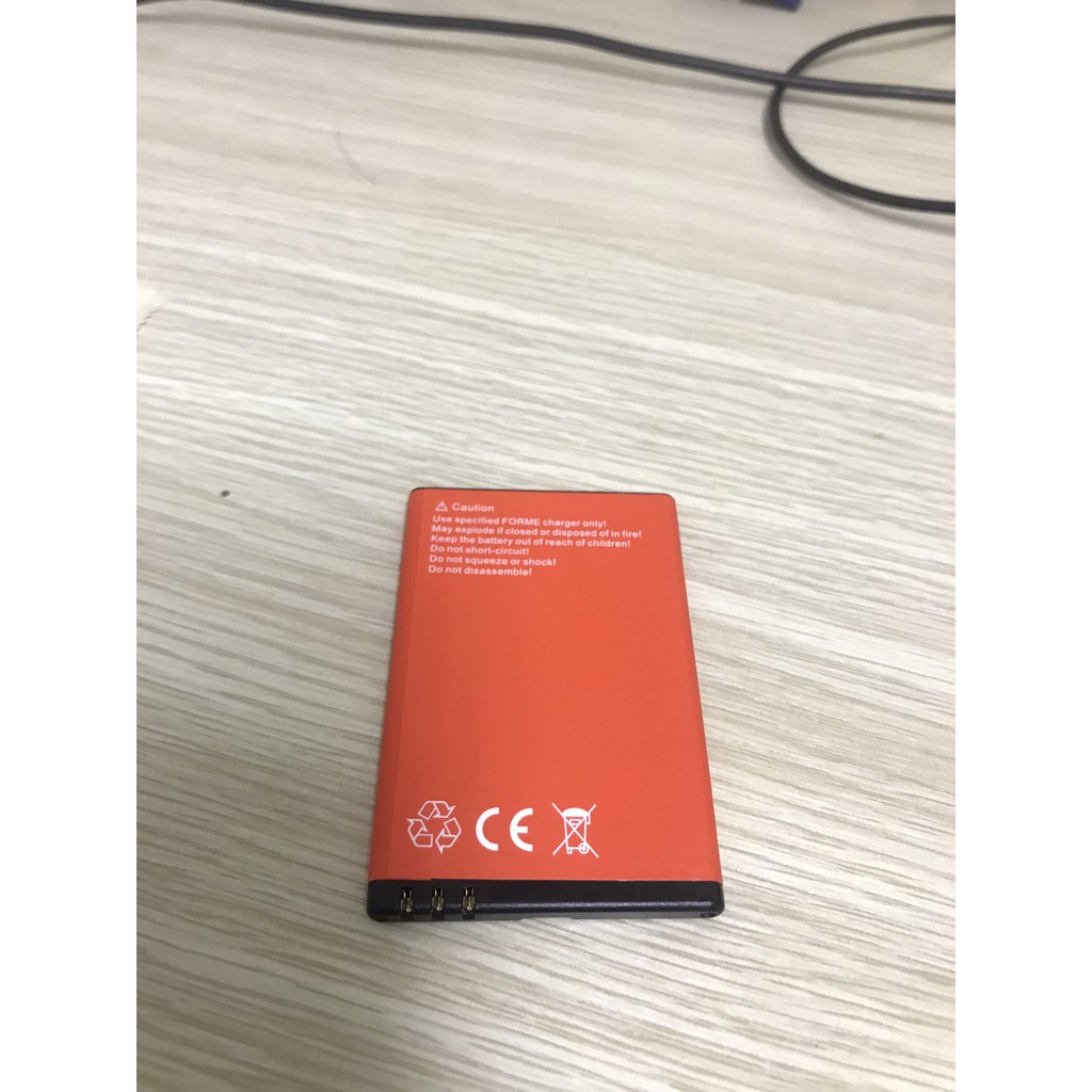 Pin Forme L6, Rocket, Mini 1, Mini 10 - Model pin: BP-4L, dung lượng 1500mAh (Chân pin khe cắm)