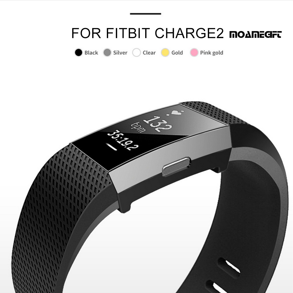 Vỏ Tpu Mềm Siêu Mỏng Bảo Vệ Màn Hình Đồng Hồ Thông Minh Fitbit Charge 2