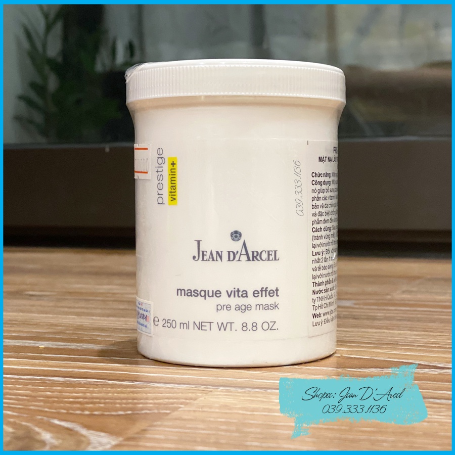 Mặt nạ trắng sáng da và ngăn ngừa lão hóa Jean D'Arcel _ Jean Darcel pre age mask 250ml