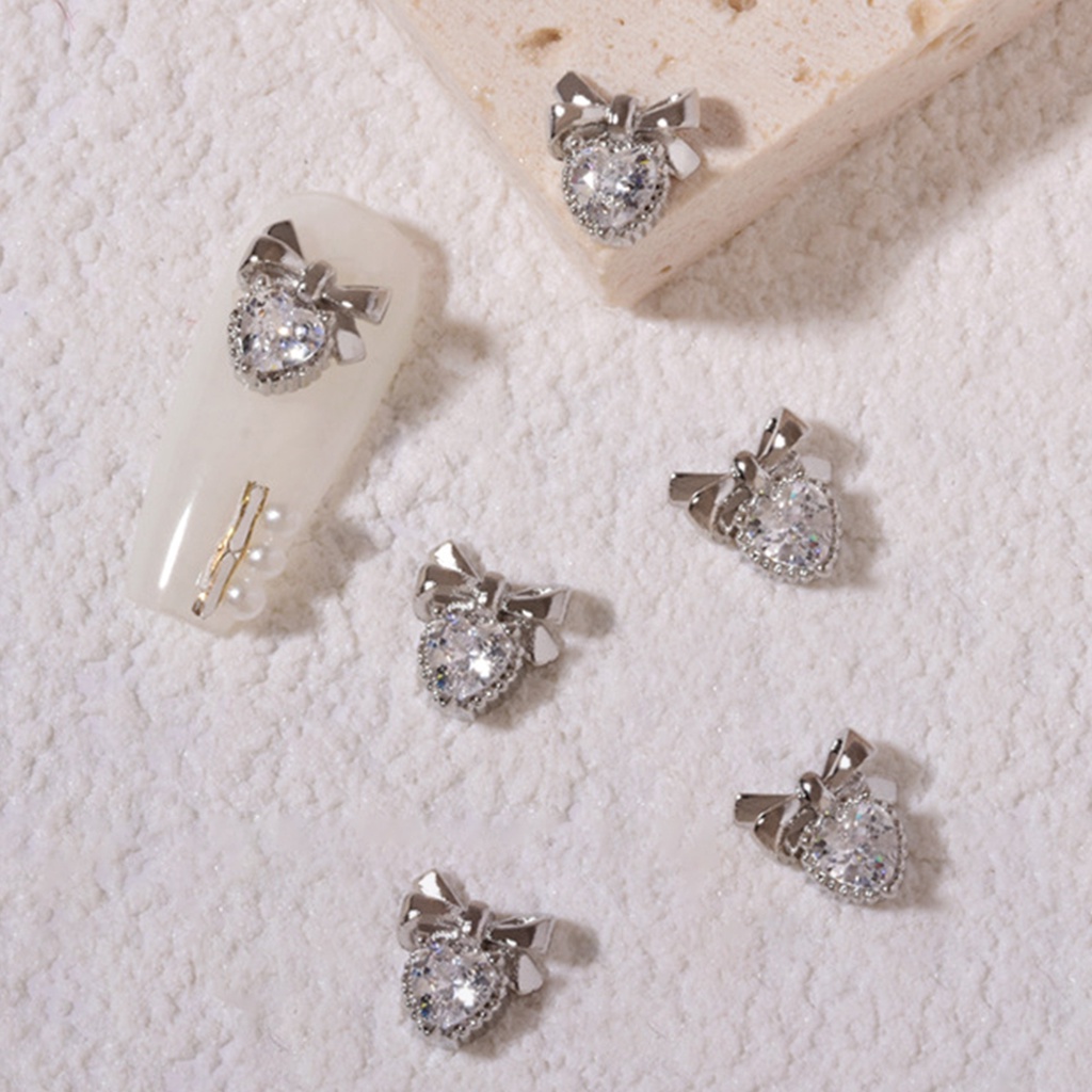 [Hàng mới về] Phụ kiện đá zircon đính trang trí móng tay nghệ thuật xinh đẹp đa năng tiện lợi dành cho phái đẹp