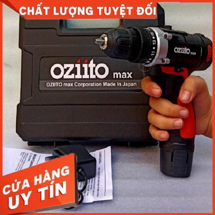 [SALE OFF]  Máy khoan pin OZITO 12V, máy khoan cầm tay, máy bắt vít cao cấp