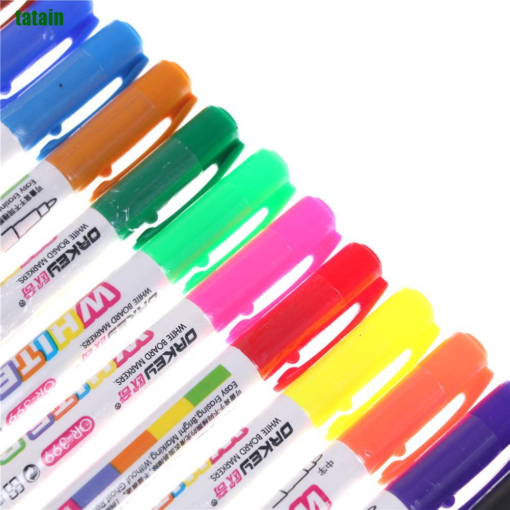 Set 12 Bút Lông Viết Bảng Nhiều Màu Không Độc Hại