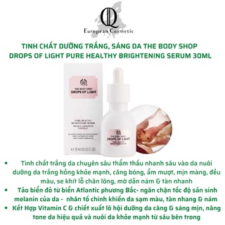 Serum dưỡng trắng da the body shop drops of light 30ml