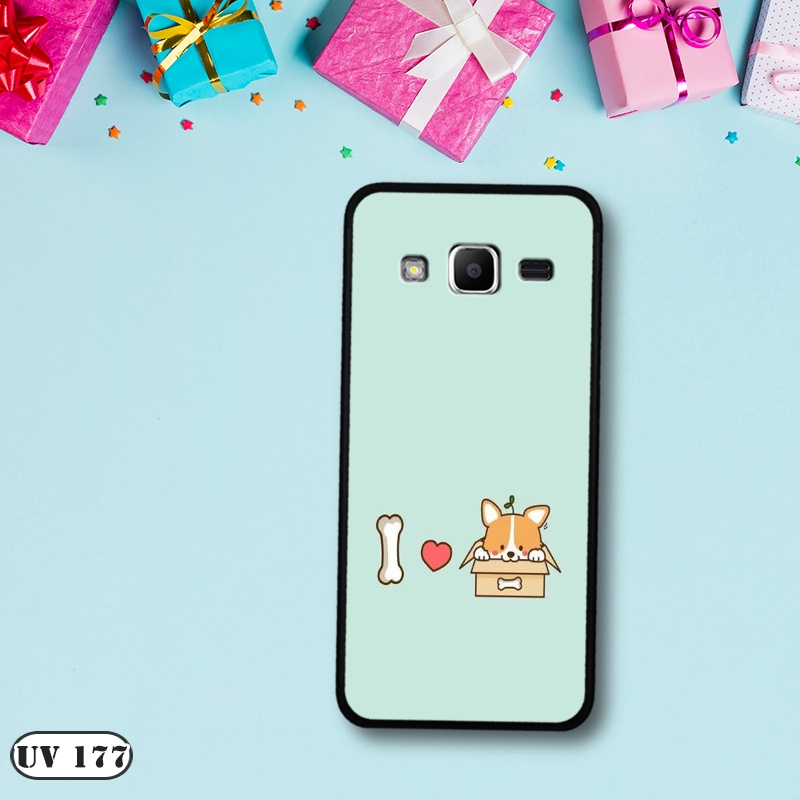 Ốp lưng  Samsung Galaxy J2 Prime / G530 - Lưng nhám viền dẻo in 2D