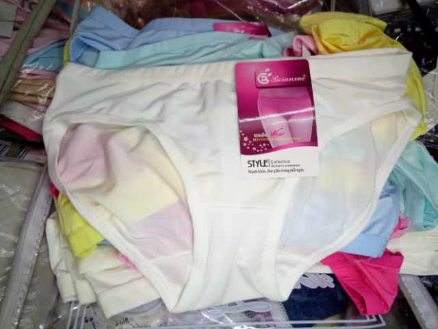 Quần chíp thun lạnh mini 14k dưới 50kg nhé