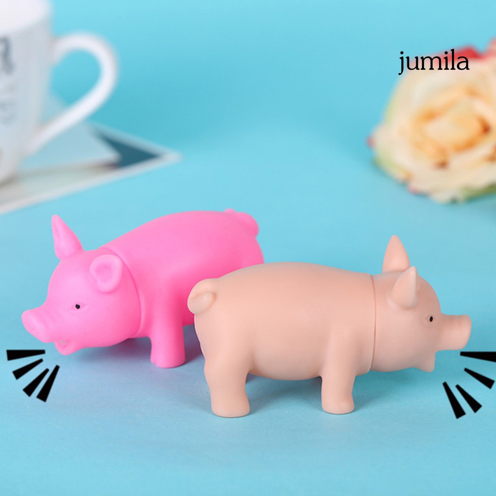 Đồ Chơi Nắn Bóp Giảm Căng Thẳng Thiết Kế Heo Con Mềm Dẻo Nhiều Màu Sắc Xinh Xắn