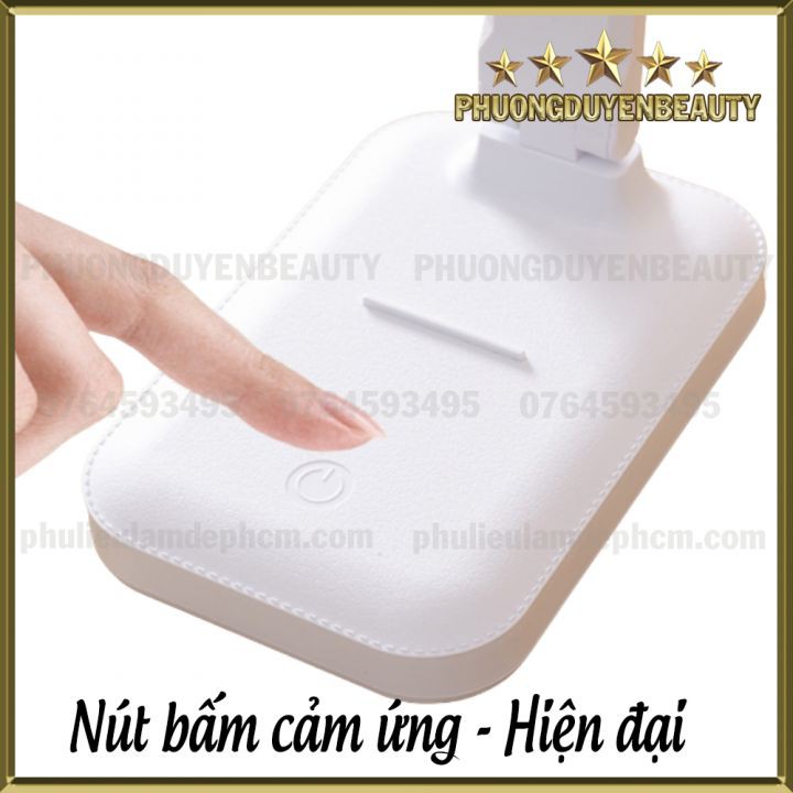 Đèn Học Để Bàn, Đèn Để Bàn Làm việc (Nối Mi) Đèn LED Để Bàn Chống Cận, Cảm Ứng Tích Điện - Dạng Gập