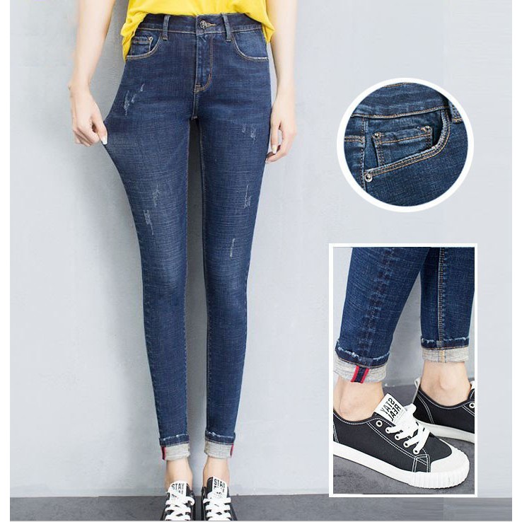 Quần jean nữ co giãn tôn dáng | BigBuy360 - bigbuy360.vn