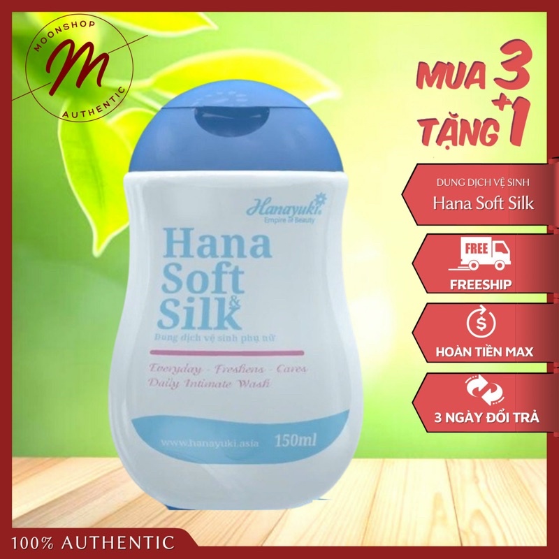 [RẺ CỰC SỐC ] Dung Dịch Vệ Sinh Phụ Nữ Hana Soft Silk Hanayuki CHÍNH HÃNG 100%