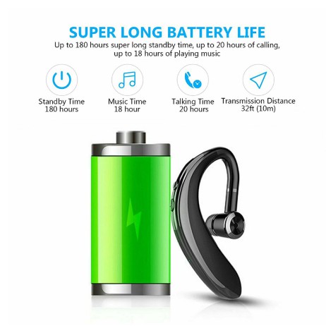 Tai Nghe Bluetooth Không Dây S109 Hỗ Trợ Nghe Gọi Rảnh Tay