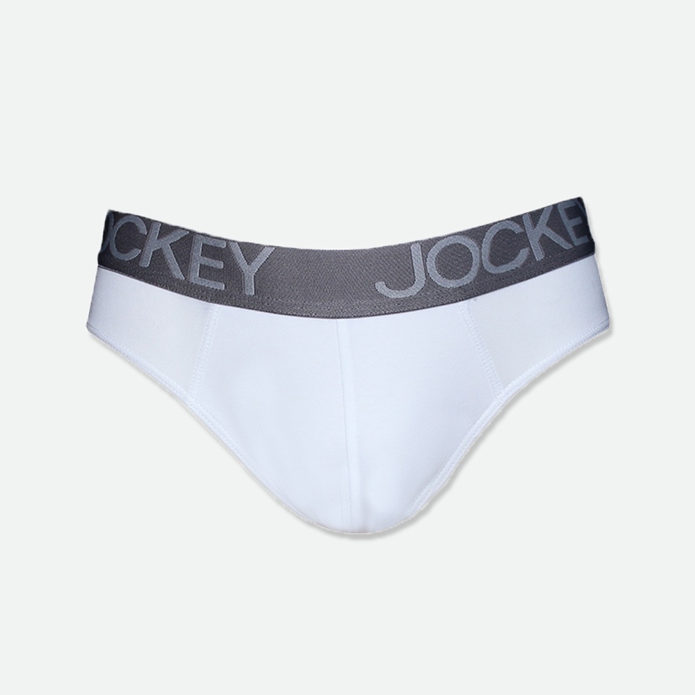 Hộp 3 quần lót Brief nam Jockey Cotton 4C trơn - J1164 -TH1