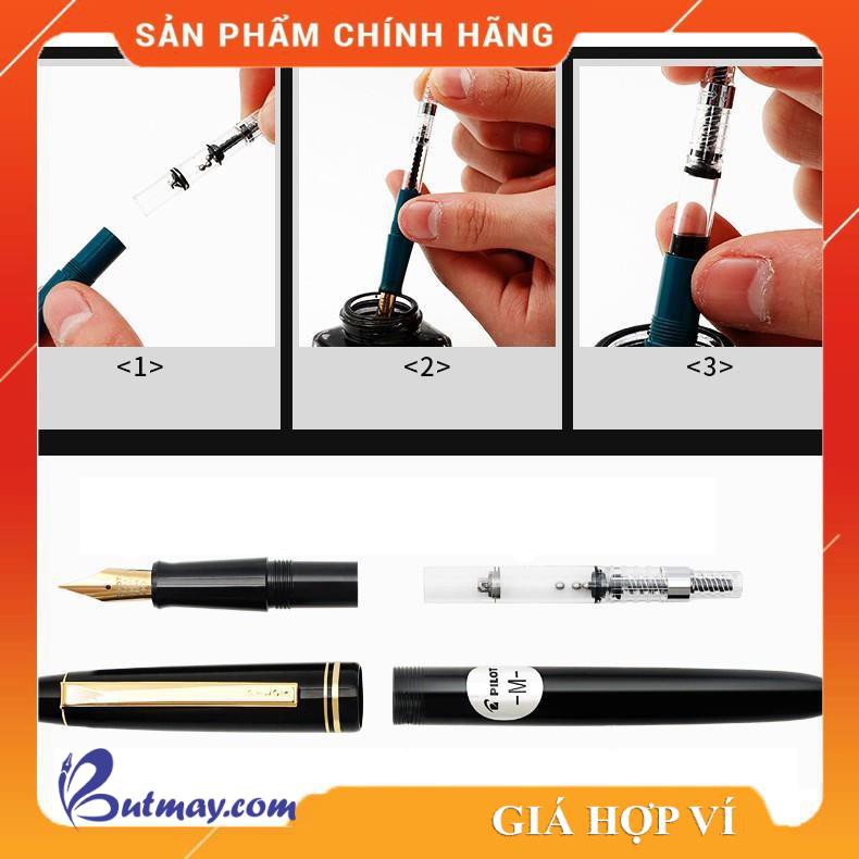 Combo Bút mực máy FP Pilot 78g+ và Mực Ink Pilot Đen [Sao Khue Pens - butmay.com]