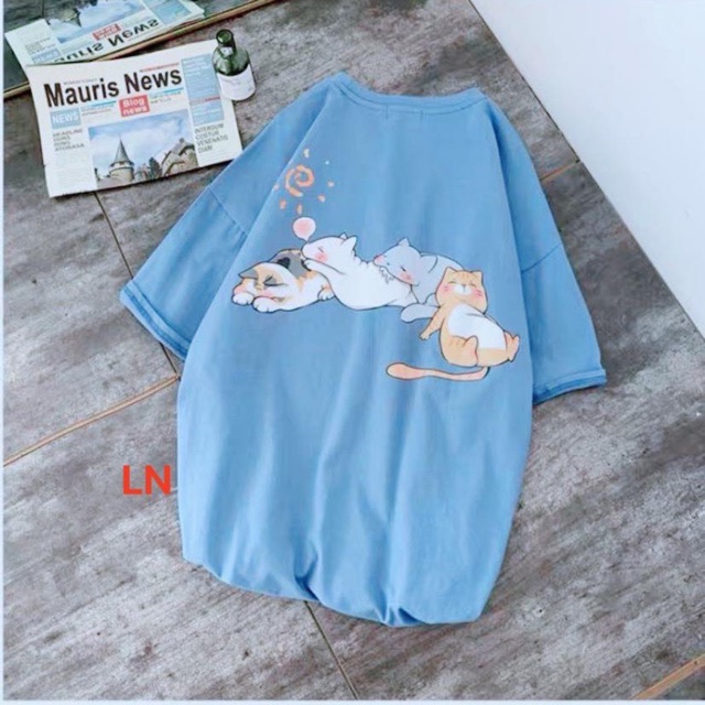 Áo mèo tắm nắng LN12