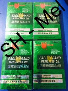 Dầu gió xanh con ó Eagle Brand 24ml