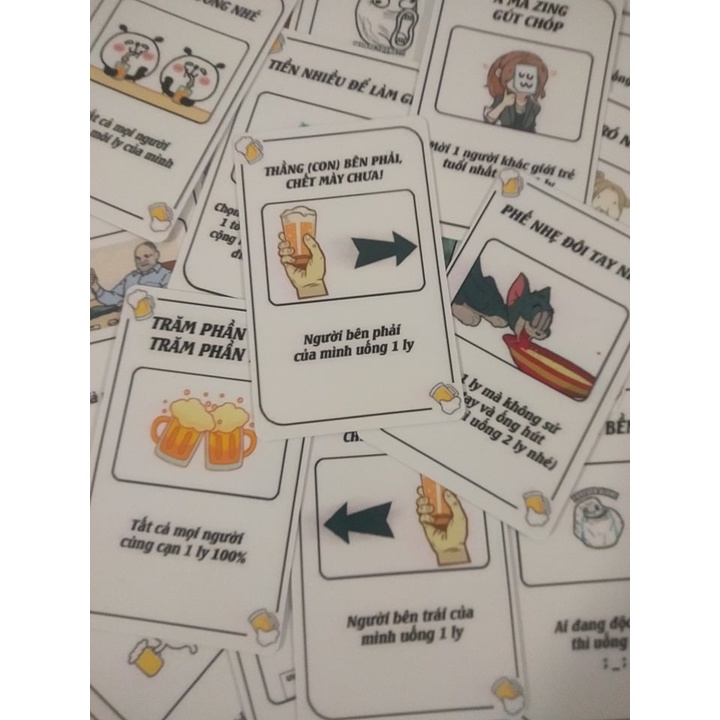 TRÒ CHƠI VUI NHỘN - NHẬU TỚI LUÔN - DRINKING GAME