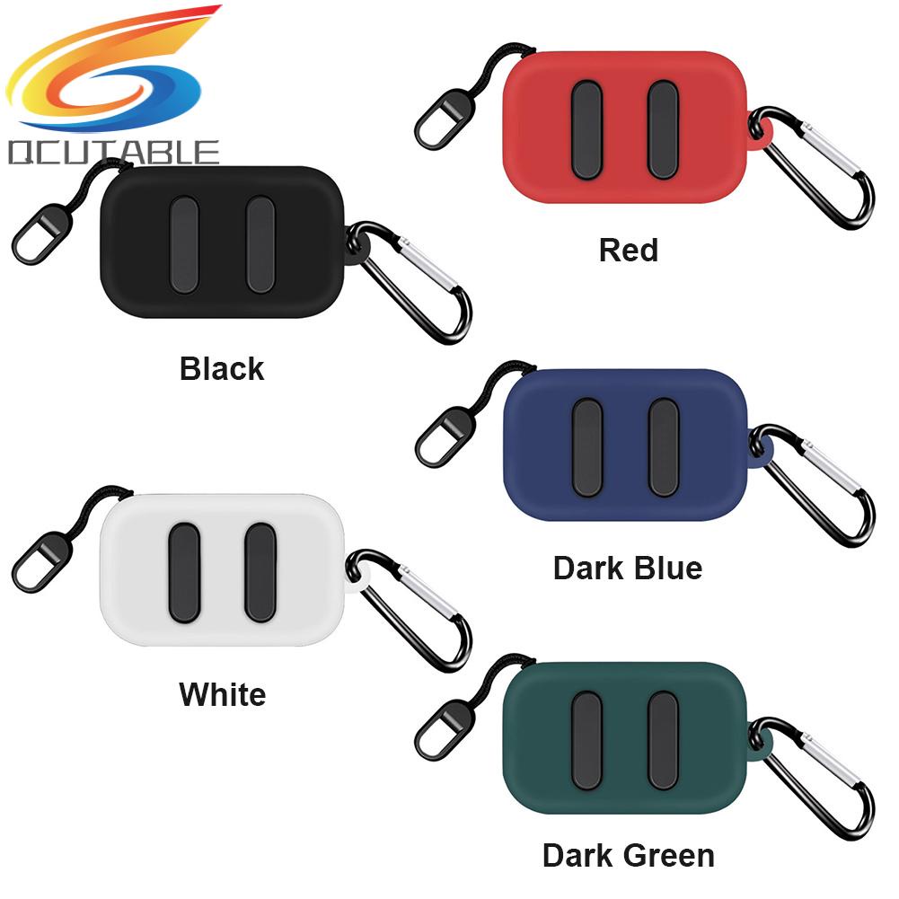 Vỏ bảo vệ hộp sạc tai nghe Skullcandy Dime bằng silicon mềm có móc khóa tiện dụng