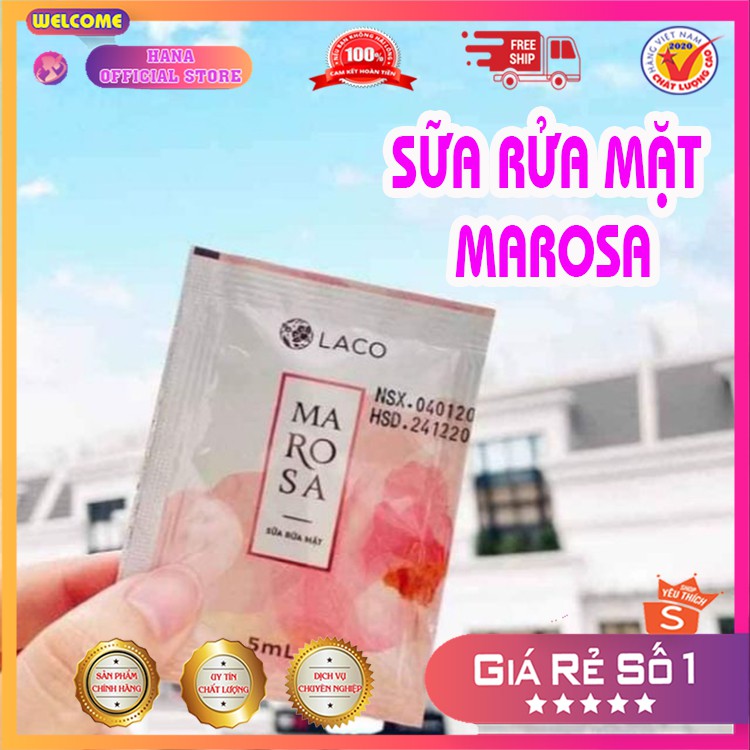 [GIÁ HỦY DIỆT] SỮA RỬA MẶT MAROSA LACO
