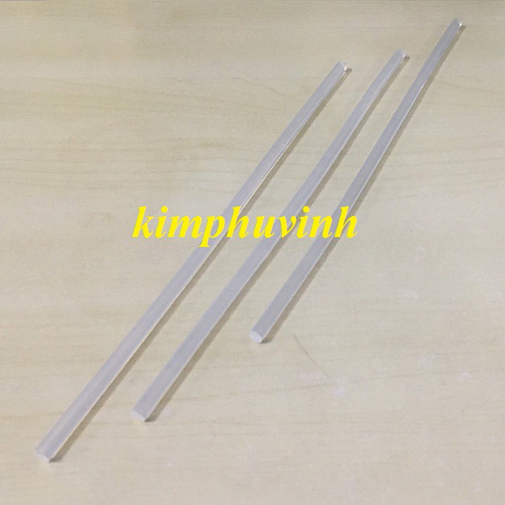 05 cây 0.7x28cm - Keo nến - Keo Nhựa silicon