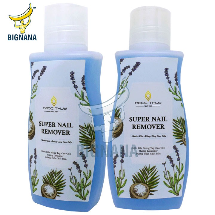 Nước Rửa Móng Tay, Aceton Cao Cấp, Có Vitamin Không Làm Khô Da Vàng Móng, Chai 125ml