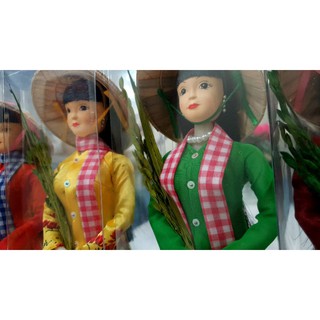 Búp bê áo bà ba Việt Nam (28cm x 8cm x 8cm)