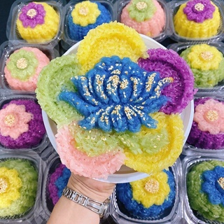 KHUÔN NHỰA ẤN CƠM ẤN XÔI HÌNH HOA MAI 16CM