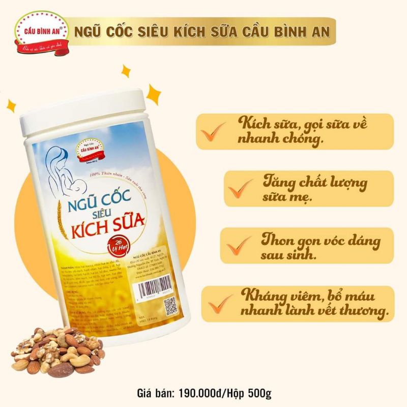 Ngũ cốc Siêu Kích Sữa