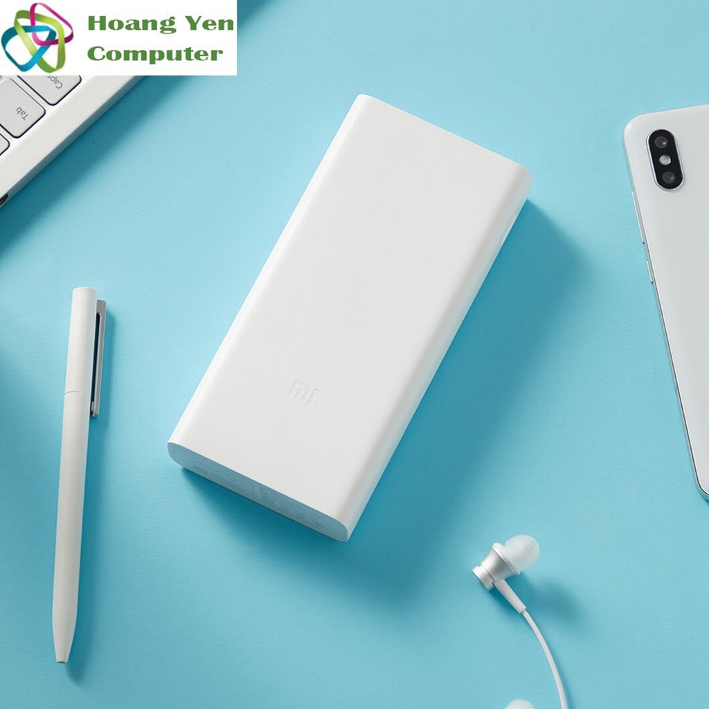 Pin Dự Phòng Xiaomi 20000Mah GEN 3 18W 2 Cổng Sạc Vào Chính Hãng - BH 6 Tháng  - chuyensiphukien1