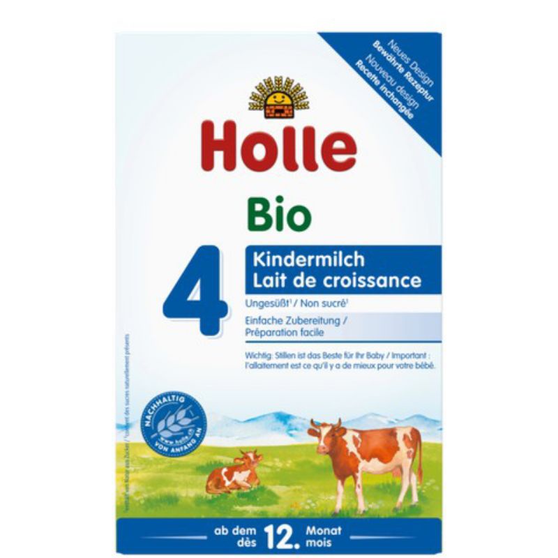 Sữa Holle 4/ Sữa bò công thức hữu cơ 600g [Đức ☆ date 2023]
