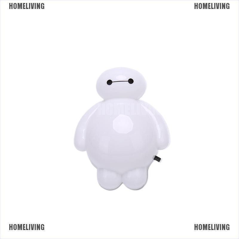 Bóng Đèn LED BayMax Big Hero 6 Tiết Kiệm Năng Lượng Thiết Kế Dễ Thương Tiện Dụng Cho Gia Đình