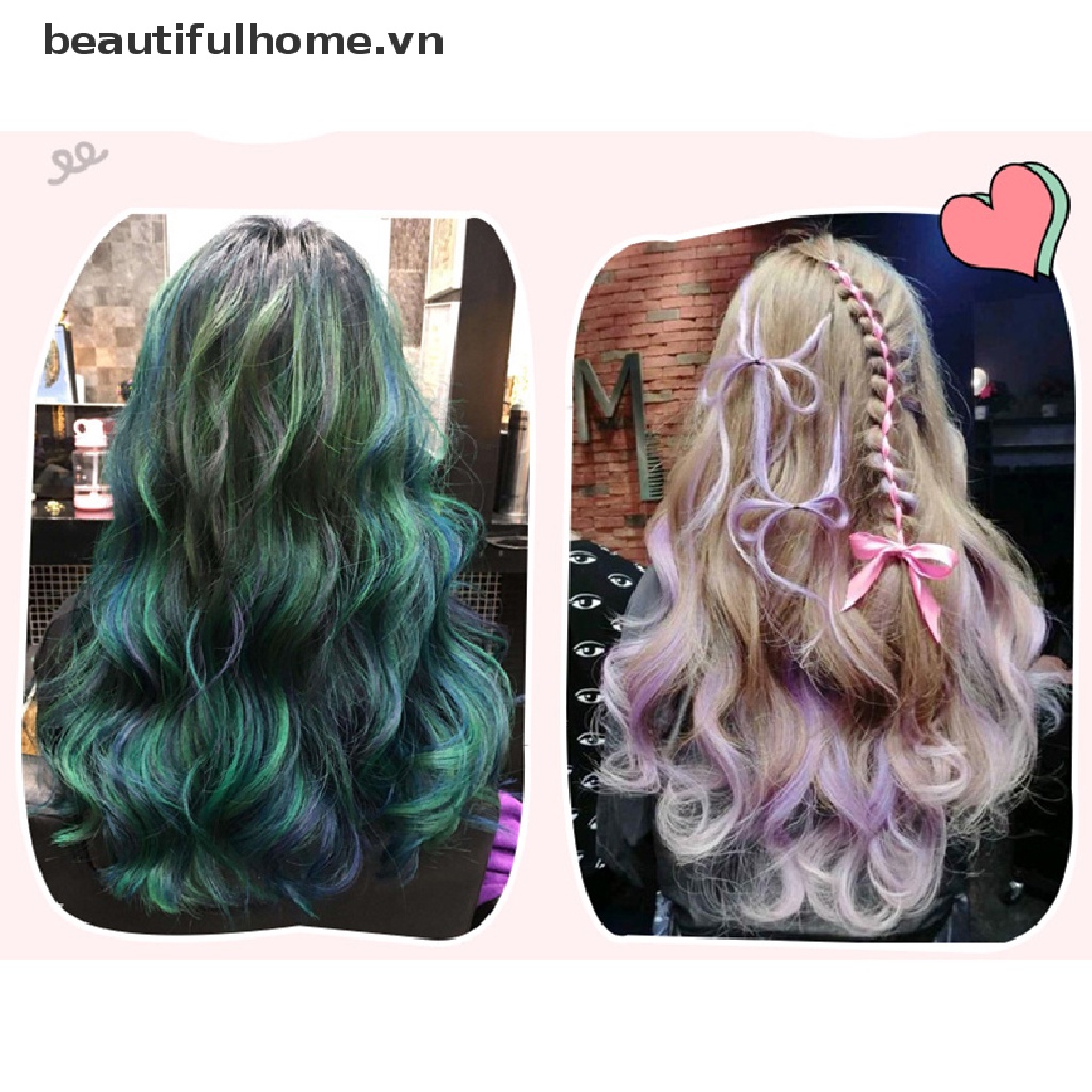 (Hàng Mới Về) Bộ 10 Lược Nhuộm Tóc Tạm Thời