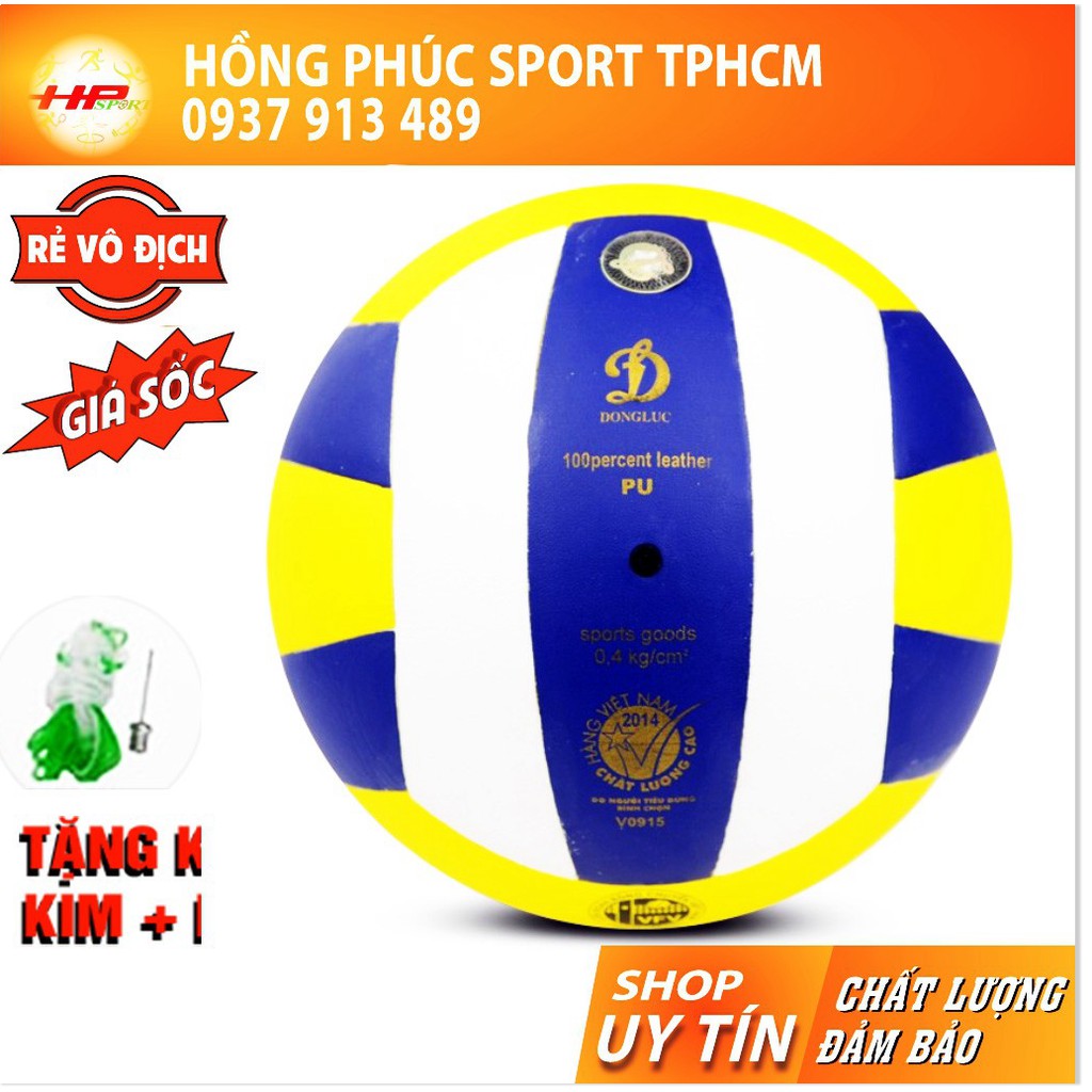 Bóng chuyền Động Lực Hunter DL210C - Quả banh bóng chuyền tốt chính hãng dùng trong thi đấu