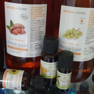 [AZ]Dầu massage 100% nguyên liệu Aromazone nk Pháp