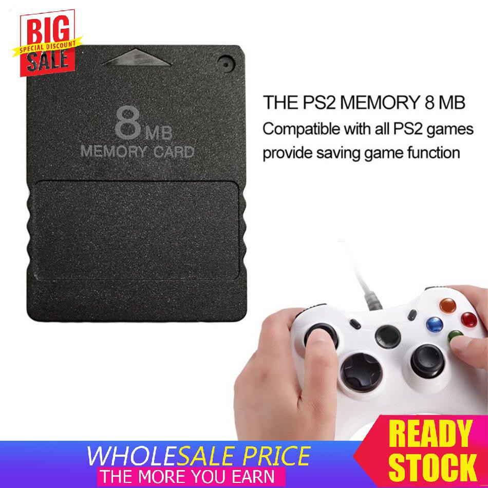 Thẻ Nhớ 8MB Máy Game Ps2 Chính Hãng - Cài sẵn FMCB Hack Ps2 Chơi USB - Ổ Cứng