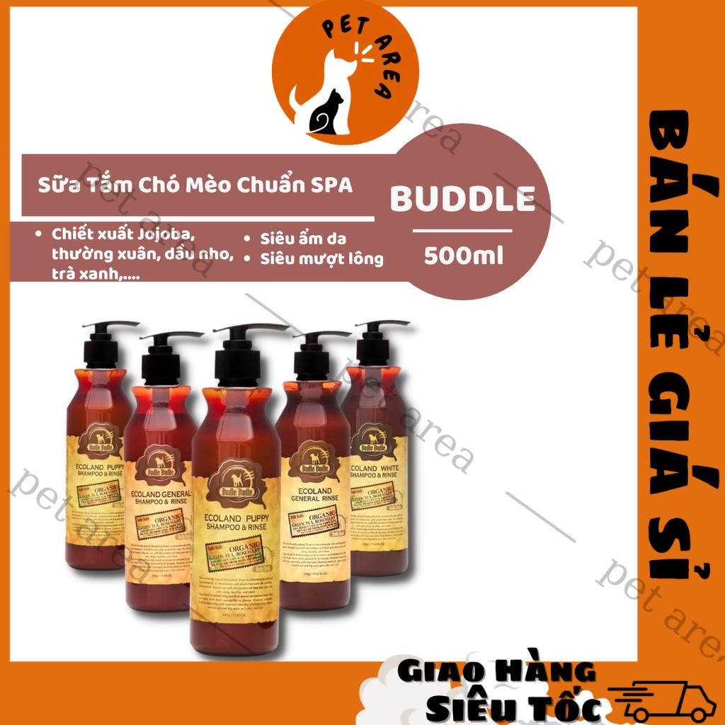[Chính hãng][Cao Cấp] Sữa Tắm Hàn Quốc Budle'Budle Cao Cấp Từ Thiên Nhiên Cho Chó Chai 500ml