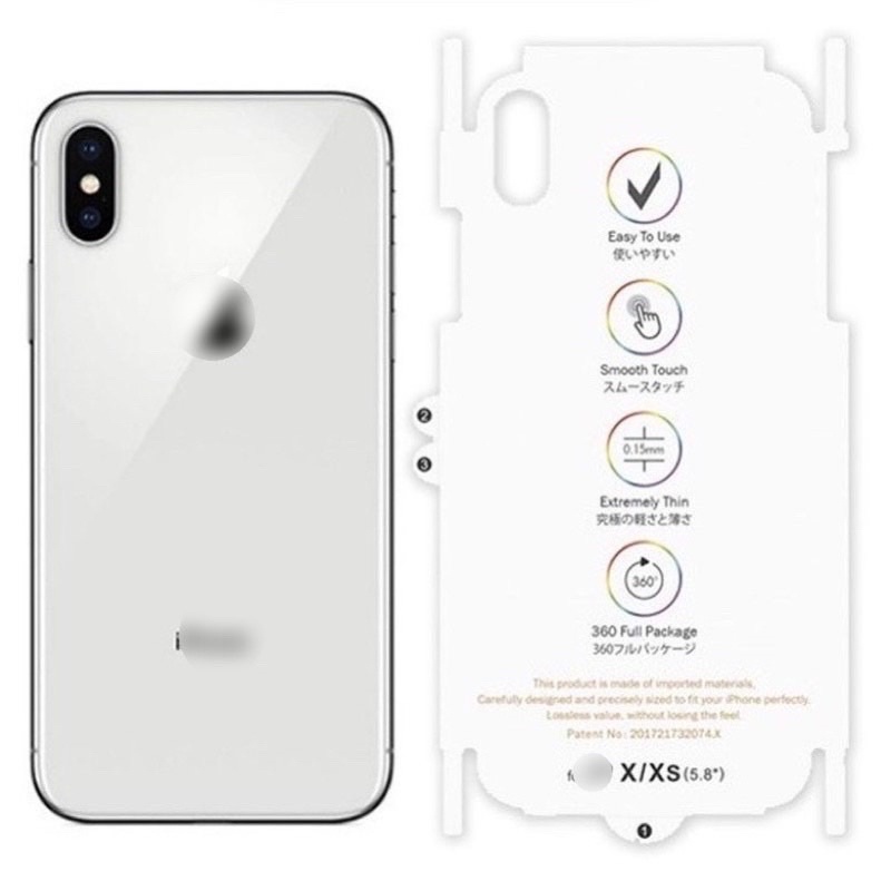 MIẾNG DÁN DẺO PPF CHỐNG TRẦY XƯỚC - TRONG SUỐT - PHẢN QUANG 7 MÀU- DÀNH CHO IPHONE