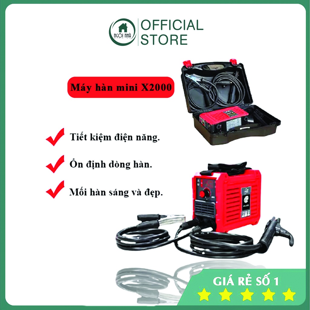 Máy hàn điện tử chính hãng X2000, Máy hàn mini Công nghệ Đức xách tay chất lượng cao dùng cho gia đình đầy đủ phụ kiện