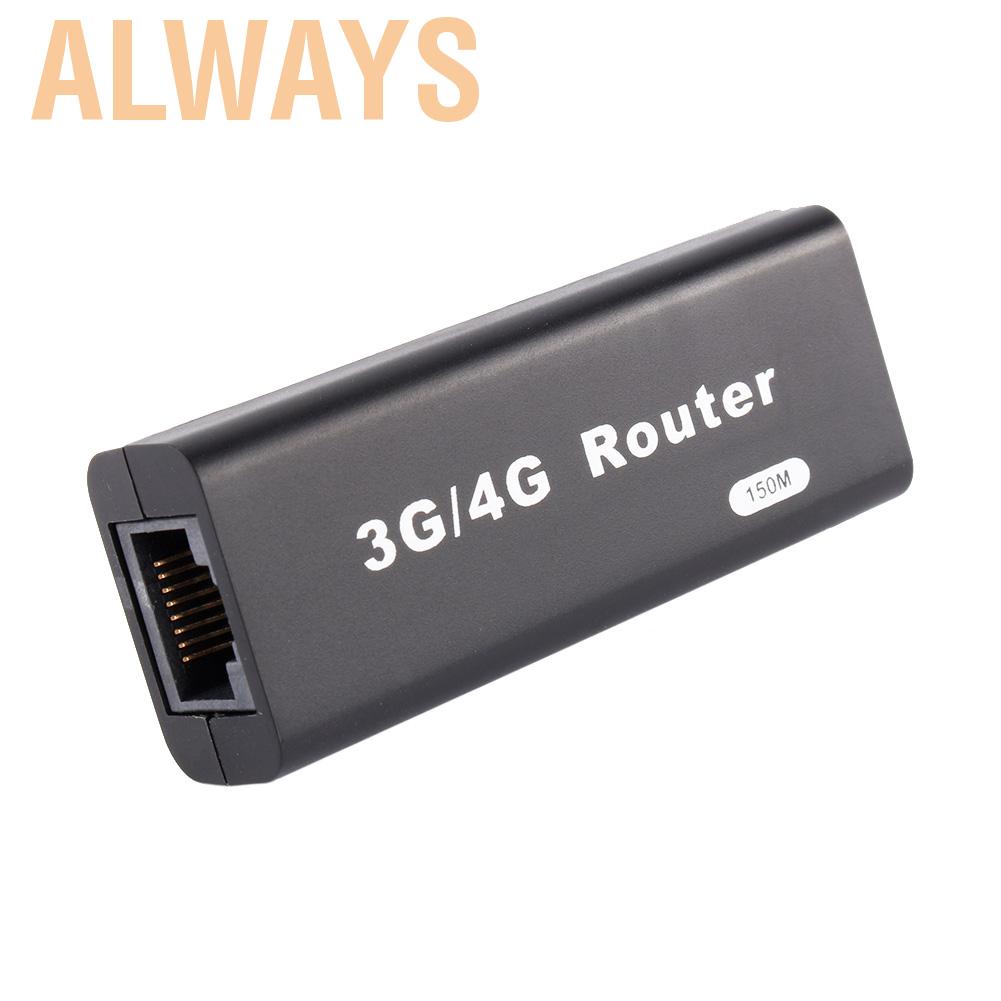 [Seller Recommend] Bộ phát sóng 3G / 4G WiFi WLAN Hotspot 150Mbps RJ45 USB không dây