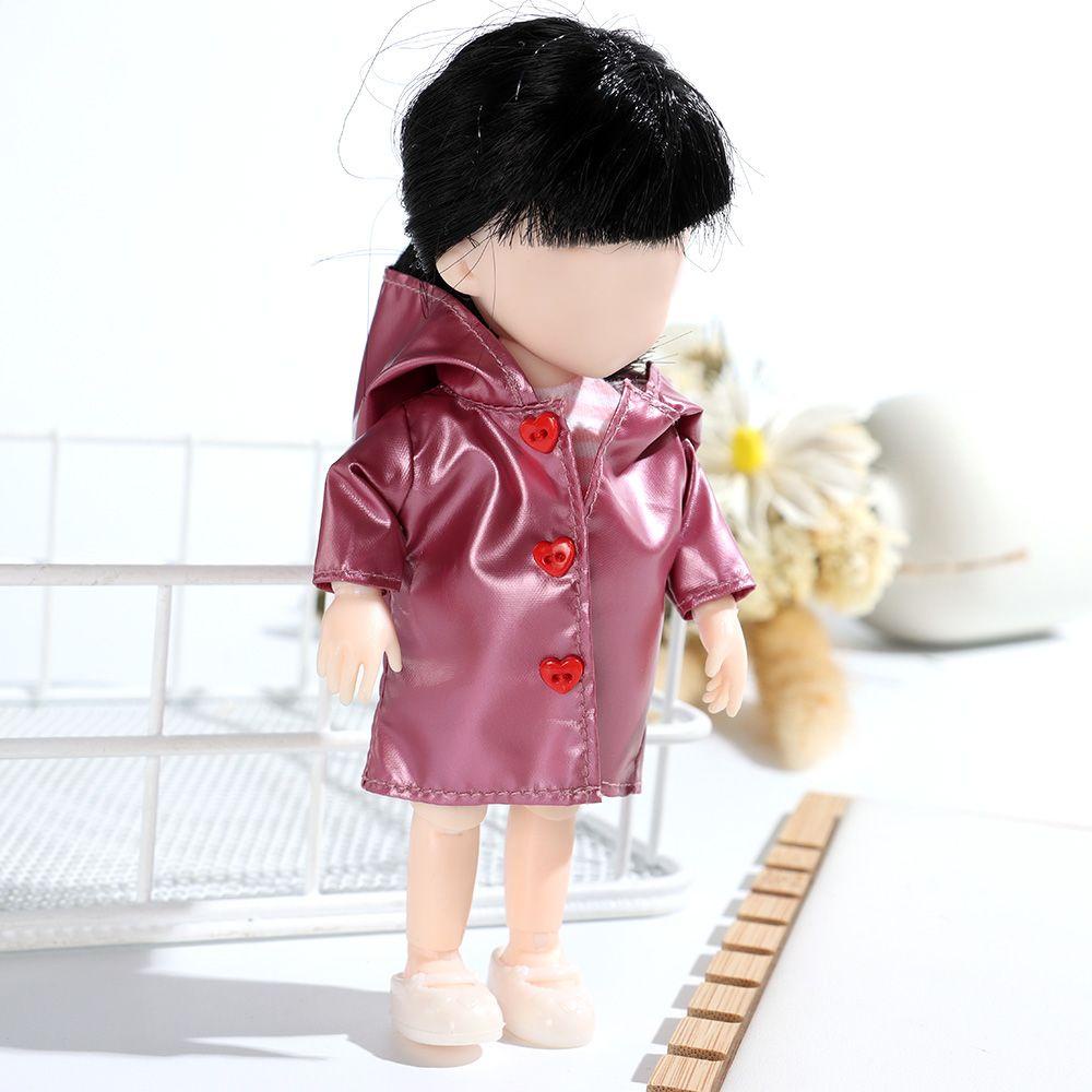 Layor1 Áo Mưa Dài Tay Thời Trang Cho Búp Bê OB11